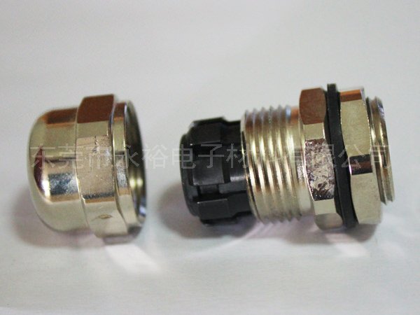 防水电缆接头 金属防水锁头 电缆固定头 铜制电缆接头